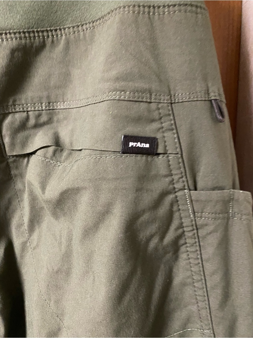 Prana Kanab Ripstop hiking climbing army green pants camping outdoors active - Picture 15 of 15